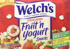 Strawberry Fruit'N Yogurt Snacks 8 Pouches