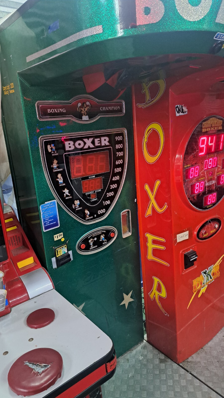 Boxer Punch Bag Arcade Machine eBay