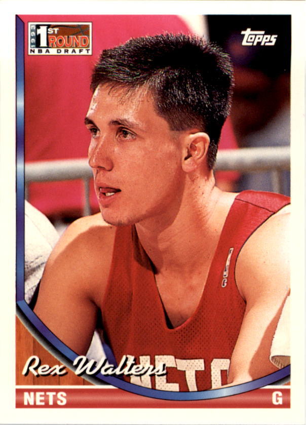 1993-94 Topps #40 Rex Walters RC - NM