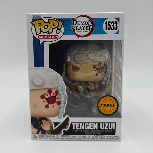 Funko Pop! Demon Slayer TENGEN UZUI #1533 CHASE w/Protector + FREE SHIPPING