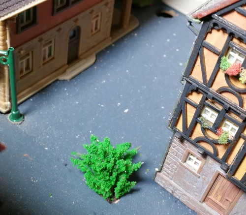 20 mittelgrüne Büsche, Sträucher, 30 mm hoch - Picture 4 of 12