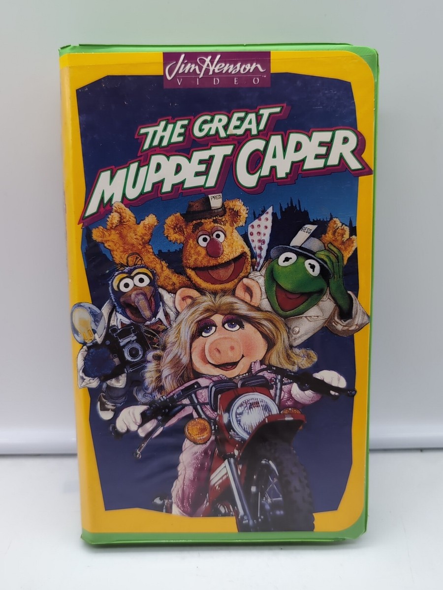 【VHS】phew video The Great Muppet Caper VHS 1993 Clamshell Release Jim Henson