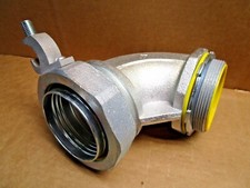 4" HUBBELL 3556-3 LIQUID-TIGHT 90 DEG CONNECTOR