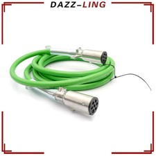 7-way Straight Cable 12ft Electrical Power Cord For Semi Truck Trailer Tractor