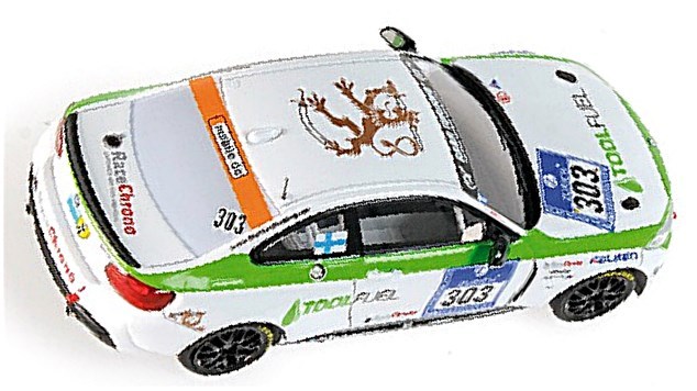 BMW M 235i Racing 24h Nürburgring 2014 ToolFuel #303 - 1:43