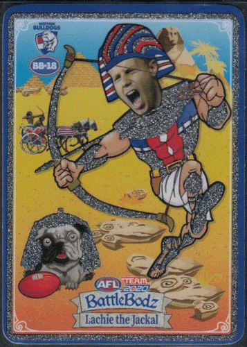 2020 AFL TEAMCOACH GLITTER FOOTY BATTLEBODZ; Individual Card Sale. - Bild 14 von 14