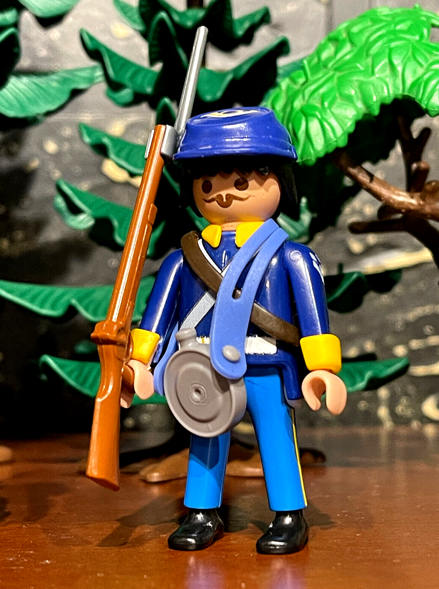 Playmobil 3811 – Soldat Nordiste Ou Sudiste – Guerre De Sécession Western (occasion)
