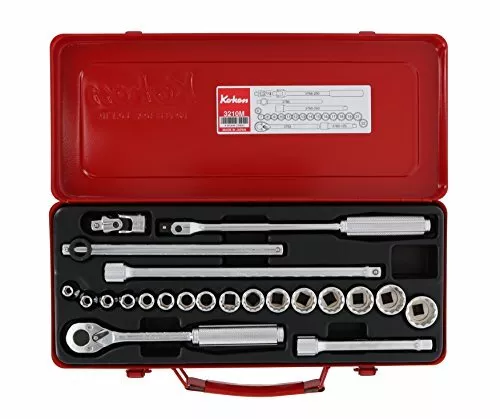 Koken 3/8 (9.5Mm) Sq. Socket Set 22 Months Set 3210M From Japan