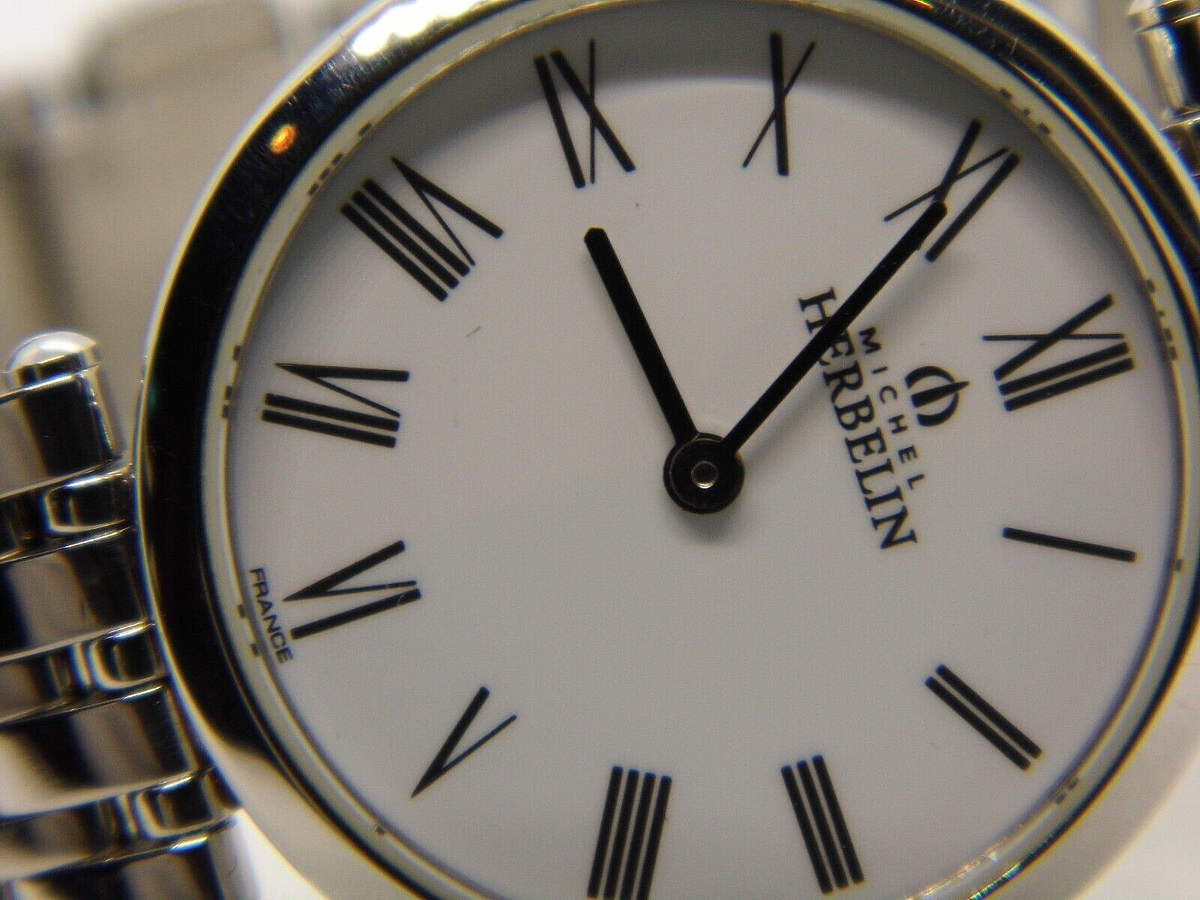 MICHEL HERBELIN　REF.1045 MICHEL HERBELIN PARIS EPSILON 1045/B01 SLIM, ST. STEEL