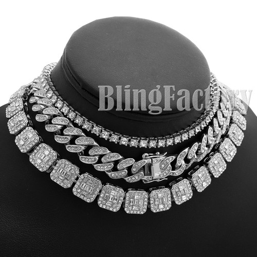 Hip Hop Iced Silver PT 18\
