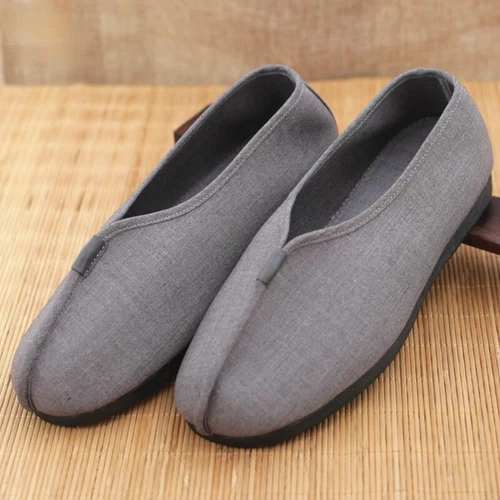 Buddhist Monk Shaolin Shoes Tai Chi Kung Fu Martial Arts Wushu Flats - Picture 2 of 10