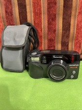 Olympus SuperZoom 3000 35mm Film Camera 38-110mm Multi AF Black Ultra Compact