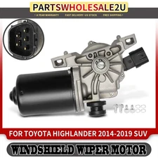 1pc Front Windshield Wiper Motor for Toyota Highlander 2014 2015 2016-2019 SUV