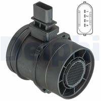 Luftmassenmesser Delphi AF10394-12B1 FüR Mercedes Viano Vito Mixto W639 12V Bus