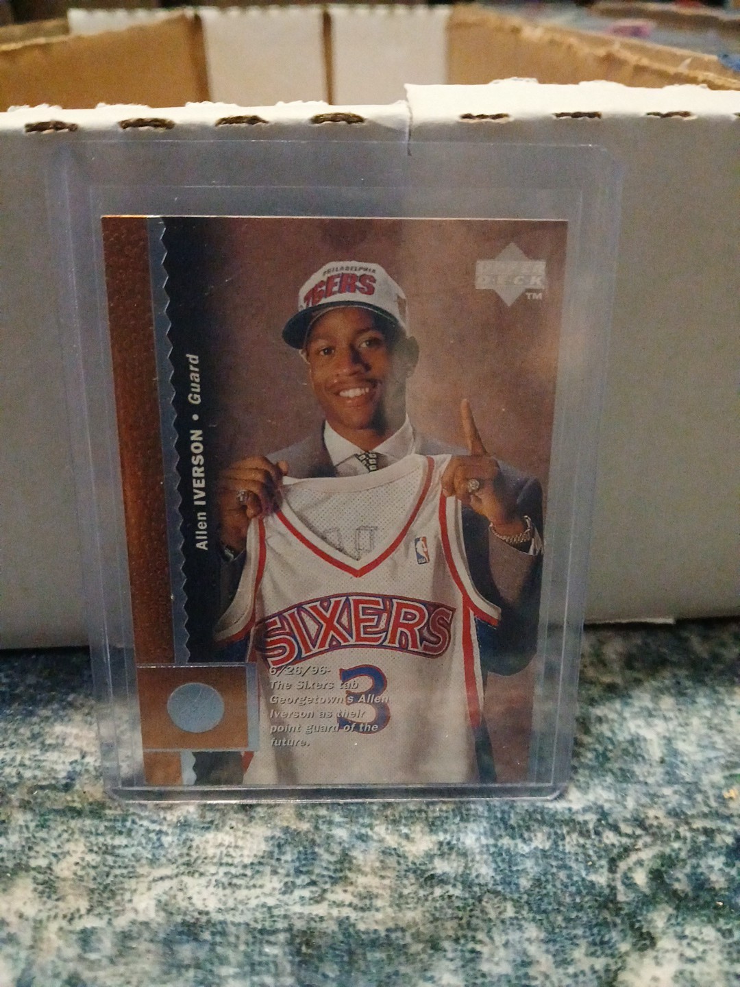 1996-97 Upper Deck - Allen Iverson #91 (RC)