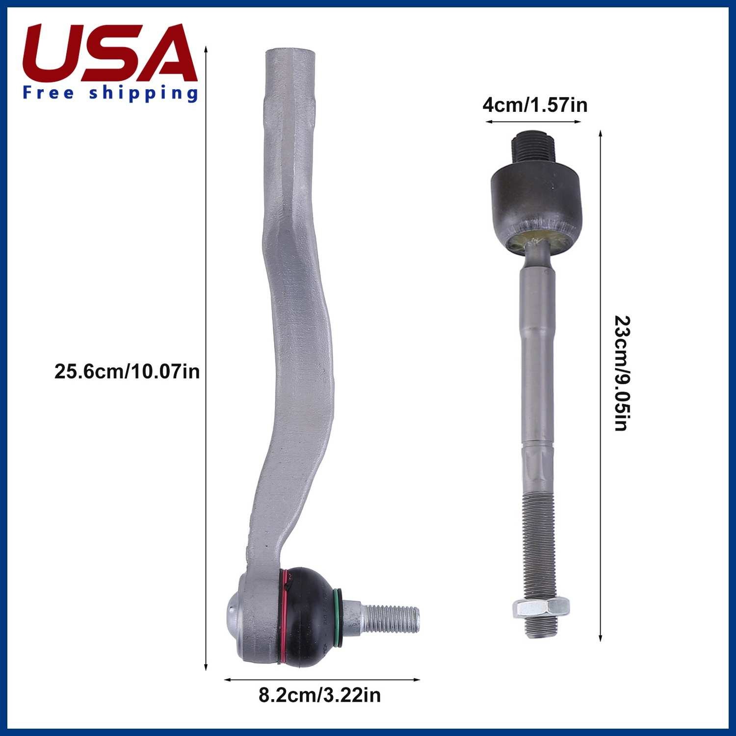 New Right/Left Tie Rod Ends For Maserati Quattroporte S, Sq4, Gts 2014 2015-2016