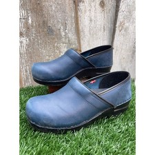 Sanita Professional Oil Rubbed Clog Ink EU40 Women's 8.5-9