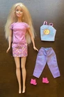 Vintage 2000 Mattel Barbie Wash 'n Wear Barbie and Outfits