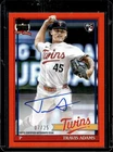 2026 Topps Series 1 Travis Adams Red Foil (RAW)