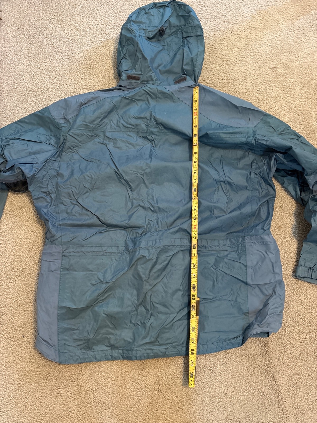 Pactech Performance Blue Rain Jacket Wind Breaker… - image 9