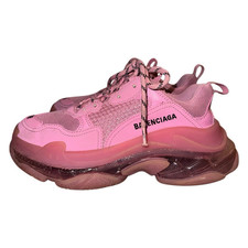 Balenciaga Triple S Clear Sole Pink Sneakers EU 38 w/ Box