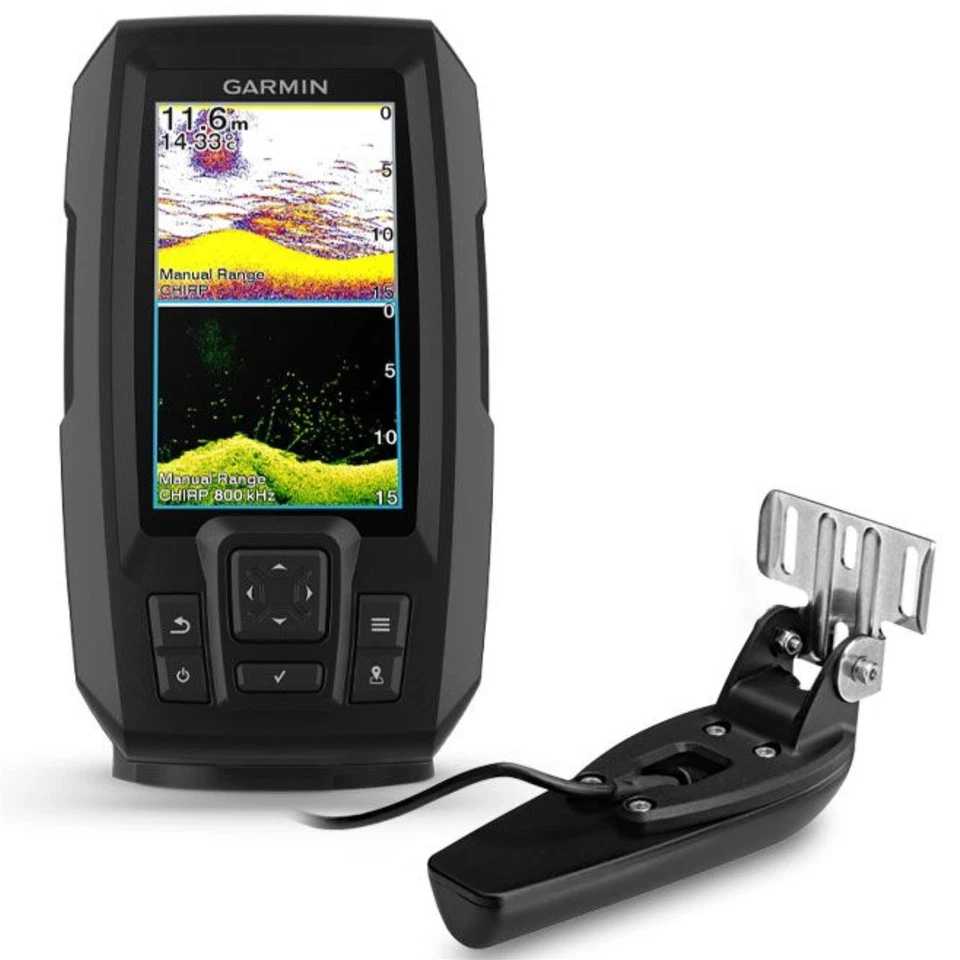 Garmin STRIKER Vivid 4cv 4,3" Marine GPS Fischfinder & GT20-TM Geber │ IPX7 - Bild 3 von 4