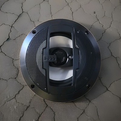 Boss Riot R63 300W-150W  R.M.S.Speaker Pair 6.5'' 3-way W/ Grill. USA