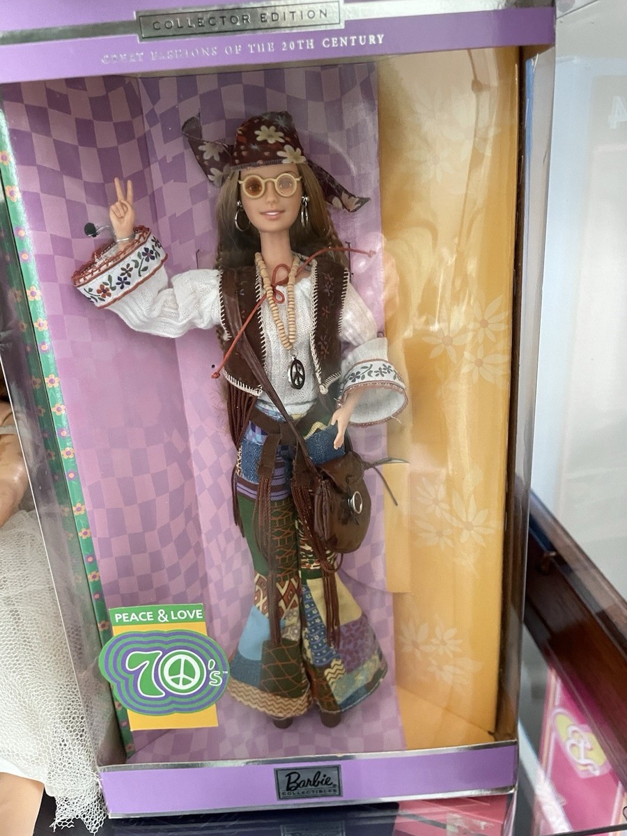 バービー　[ボディ] シェール [服] ’70 Peace &Love レア Peace & Love 70s 2001 Barbie Doll for sale online | eBay