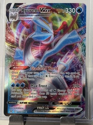 kyurem v pokemon card value 2022 Lost Origin Pokémon Kyurem V Max #49 Full Art