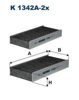 Filtron K 1342A-2X Filter, Innenraumluft