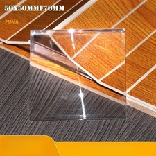 Fresnel Lens LED Lighting Imaging Solar Heat Concentrating Fine Thread 50x50mm