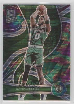2021-22 Panini Spectra Celestial Prizm 77/99 Jayson Tatum #16 hs9