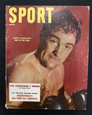 March 1955 SPORT MAGAZINE ROCKY MARCIANO MAN of the YEAR LEO DUROCHER BASKETBALL