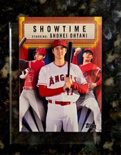 2020 Topps Archives Showtime Nickname Poster Shohei Ohtani SP