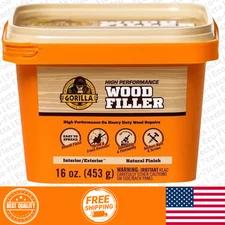 16 Oz. Natural Wood Filler Tub