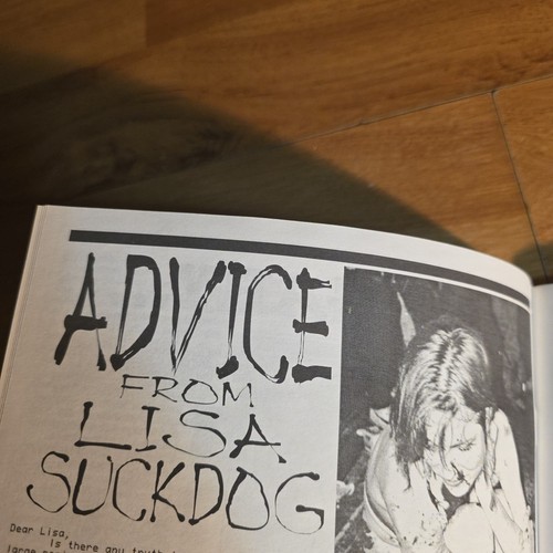 The Probe #3 zine w/ Records magazine Lisa Suckdog punk music adult - Picture 7 of 7