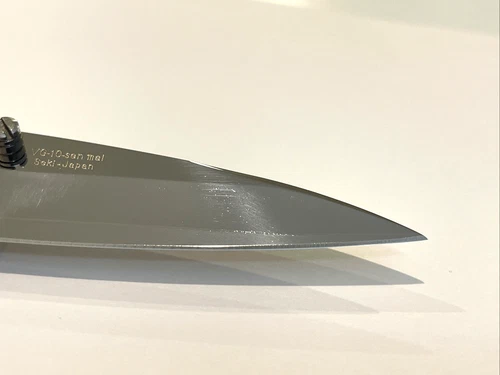SOG CT-01 Facet Folding Knife VG-10 San Mai Carbon Fiber Handle Japan image 8