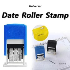 Self Inking Date Stamp Mini DIY Adjustable Date Stamp Office Planner Document In