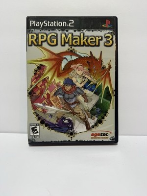 RPG Maker 3 Sony PlayStation 2 PS2 Complete w/ Manual   Tested Authentic