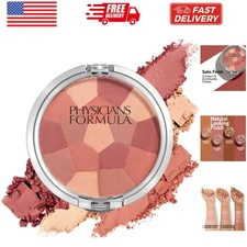 Powder Palette Multi-Colored Blush, Silky Smooth Formula, Hypoallergenic, Ble...