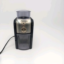 KRUPS GVX2 Burr Coffee Grinder Automatic Adjustable Grind Quantity Black/Silver