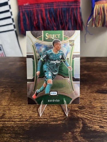 2023-24 Panini Select FIFA - Mezzanine Estevao #157 Rookie Card RC Palmeiras