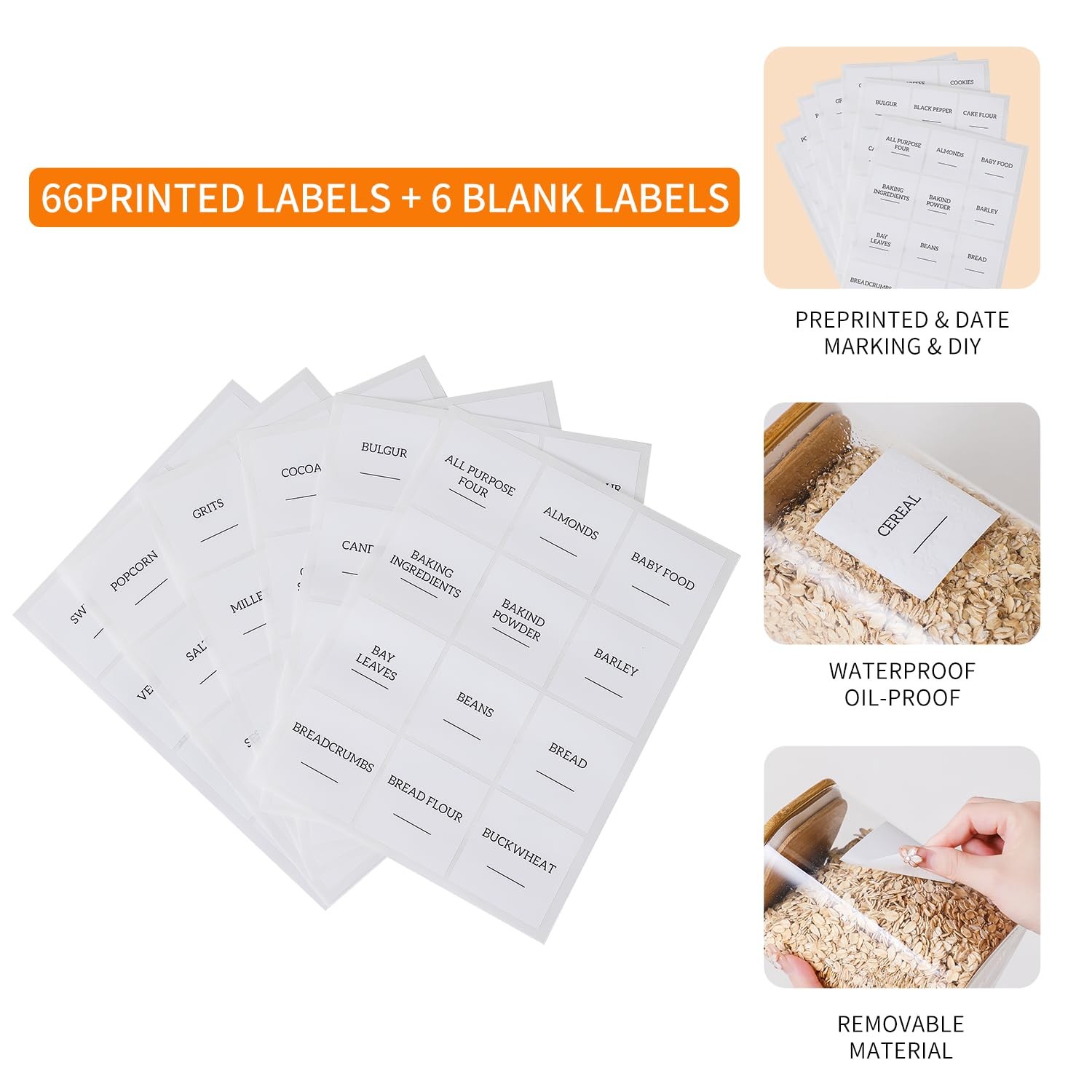 Glass Food Storage Containers with Lids 6 Pack(25oz/37oz/50oz), High Borosili...