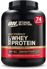 Optimum Nutrition Gold Standard Whey Protein Powder Double Rich Chocolate 2.27kg