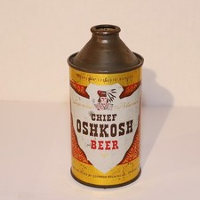 Chief Oshkosh Beer Cone Top