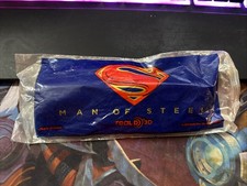 SUPERMAN MAN OF STEEL MOVIE REAL D ADULT 3D GLASSES MINT ORIGINAL WRAPPER