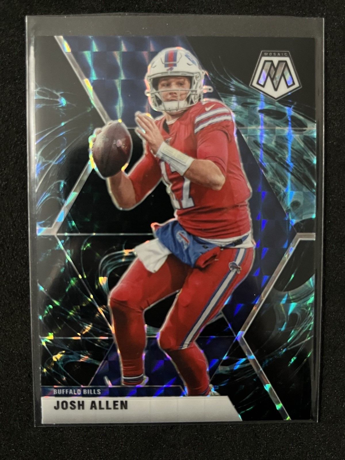JOSH ALLEN 2020 Panini Mosaic GENESIS PRIZM #26 Buffalo Bills