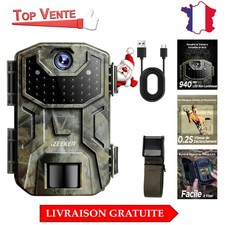 Caméra de Chasse iZEEKER IG200 - Ultra HD & Discrète avec Contrôle à Distance
