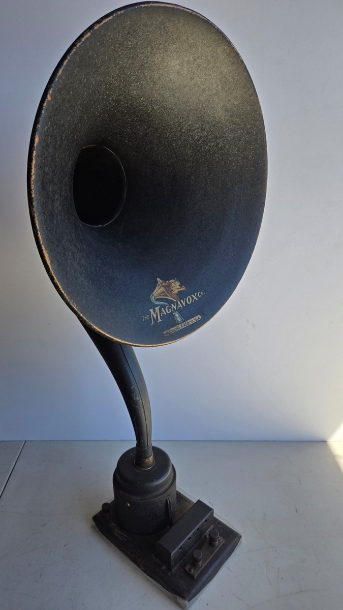 【仏協会3CD】ポリドールのSP録音（1929-1937） Antique 1920's MAGNAVOX R3 Horn Speaker Powered Compression Driver