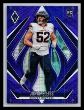 Jonah Elliss Rookie Denver Broncos 2024 Panini Phoenix - Purple Hyper #207